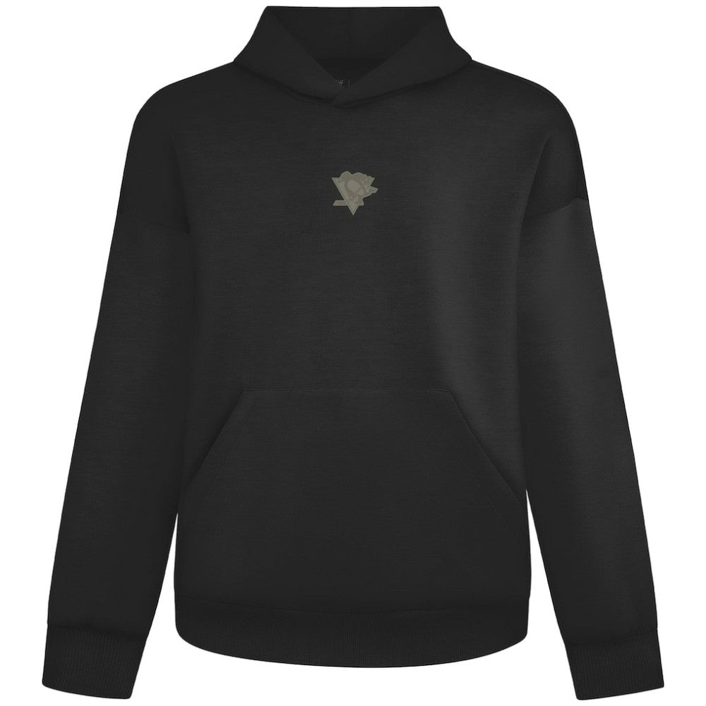 Pittsburgh Penguins Levelwear Luxe Signature Copper Hoodie Black