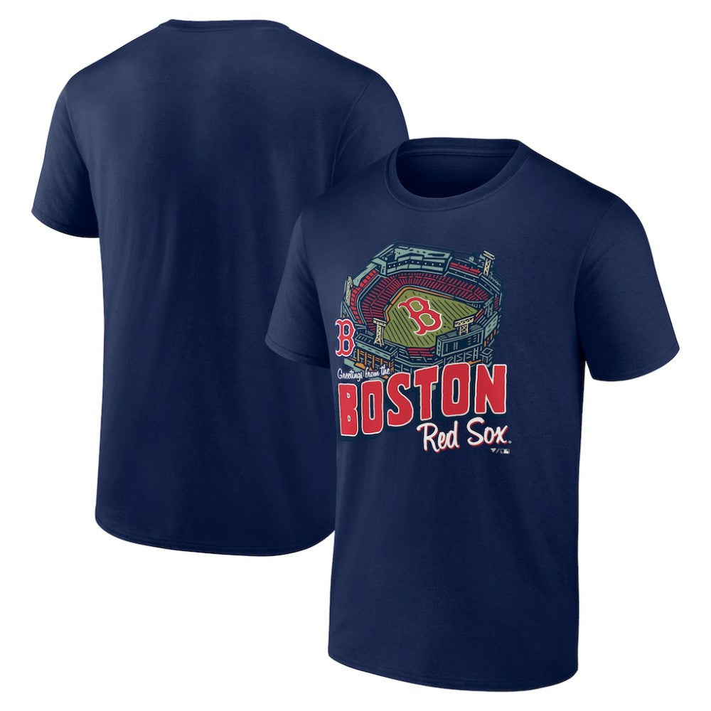 Boston Red Sox Navy Home Stadium T-Shirt