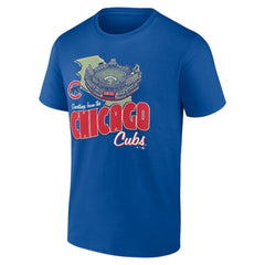 Chicago Cubs Royal Home Stadium T-Shirt