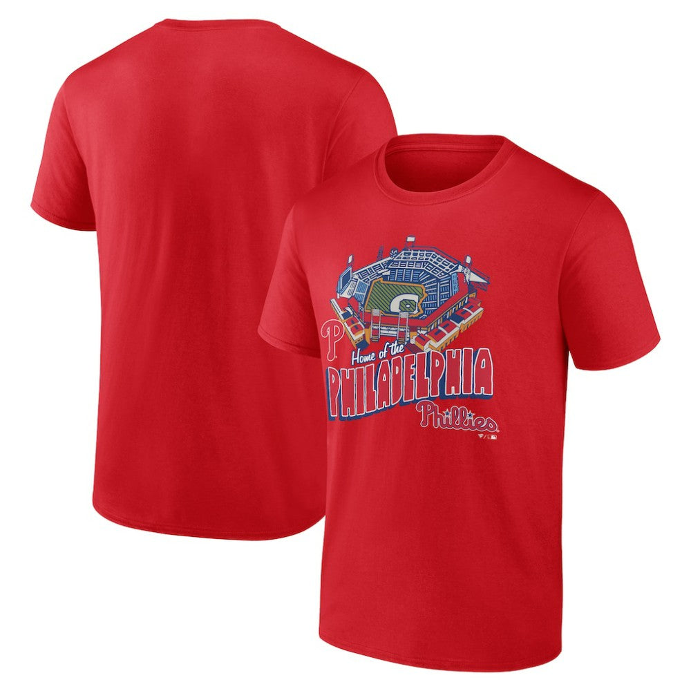 Philadelphia Phillies Red Home Stadium T-Shirt