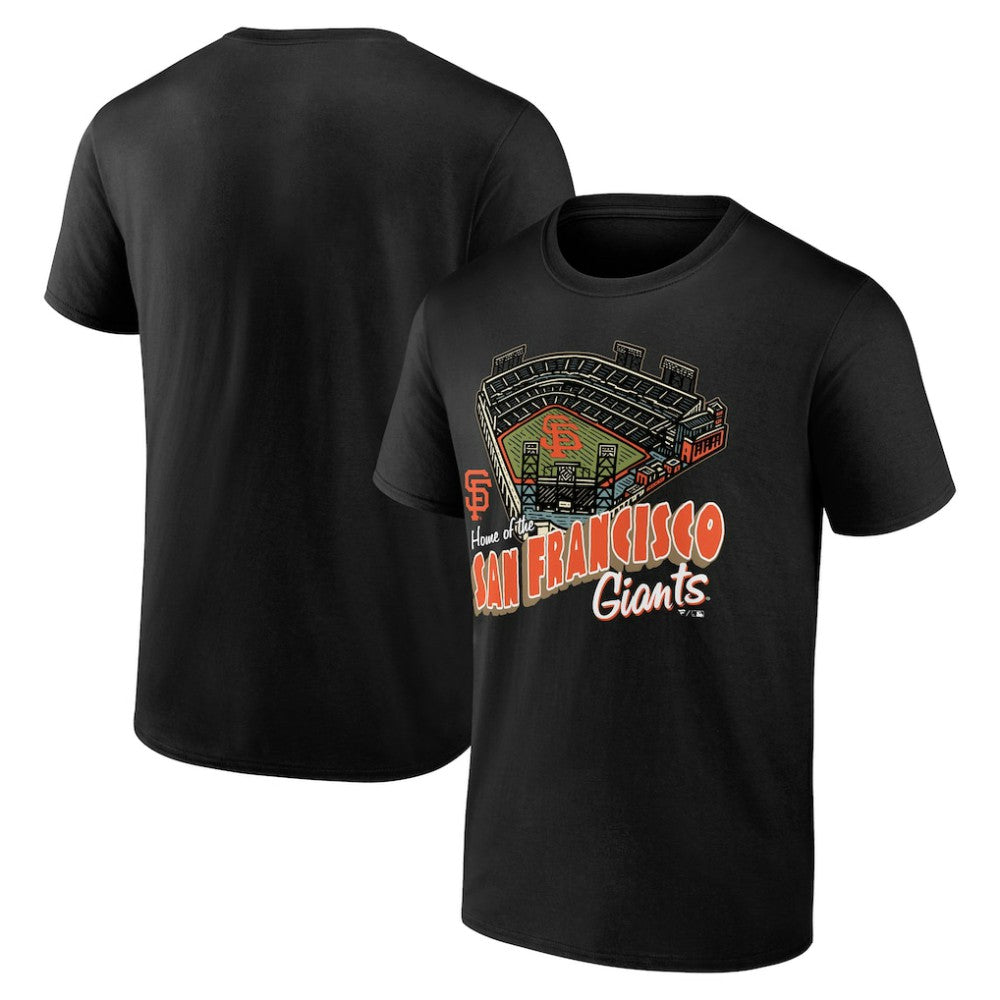 San Francisco Giants Black Home Stadium T-Shirt