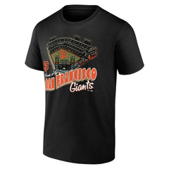 San Francisco Giants Black Home Stadium T-Shirt