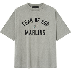 Florida Marlins Fear of God x MLB 90's Fit T-Shirt Heather Gray