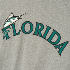 Florida Marlins Fear of God x MLB 90's Fit T-Shirt Heather Gray