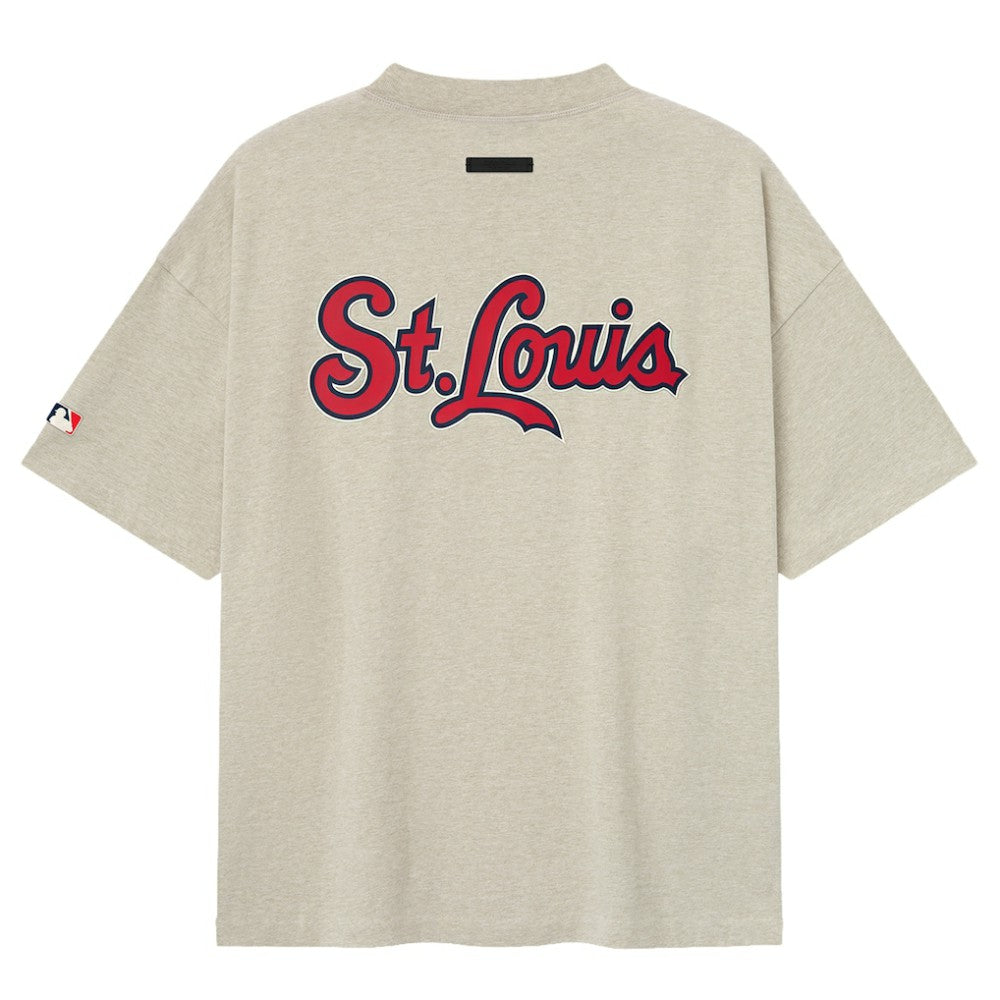 St. Louis Cardinals Fear of God x MLB 90's Fit T-Shirt Homestead Heather Gray