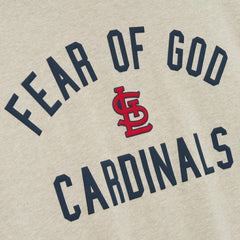 St. Louis Cardinals Fear of God x MLB 90's Fit T-Shirt Homestead Heather Gray