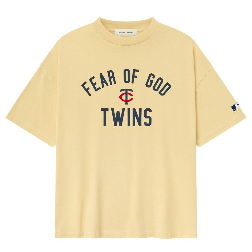Minnesota Twins Fear of God x MLB 90's Fit T-Shirt Yellow