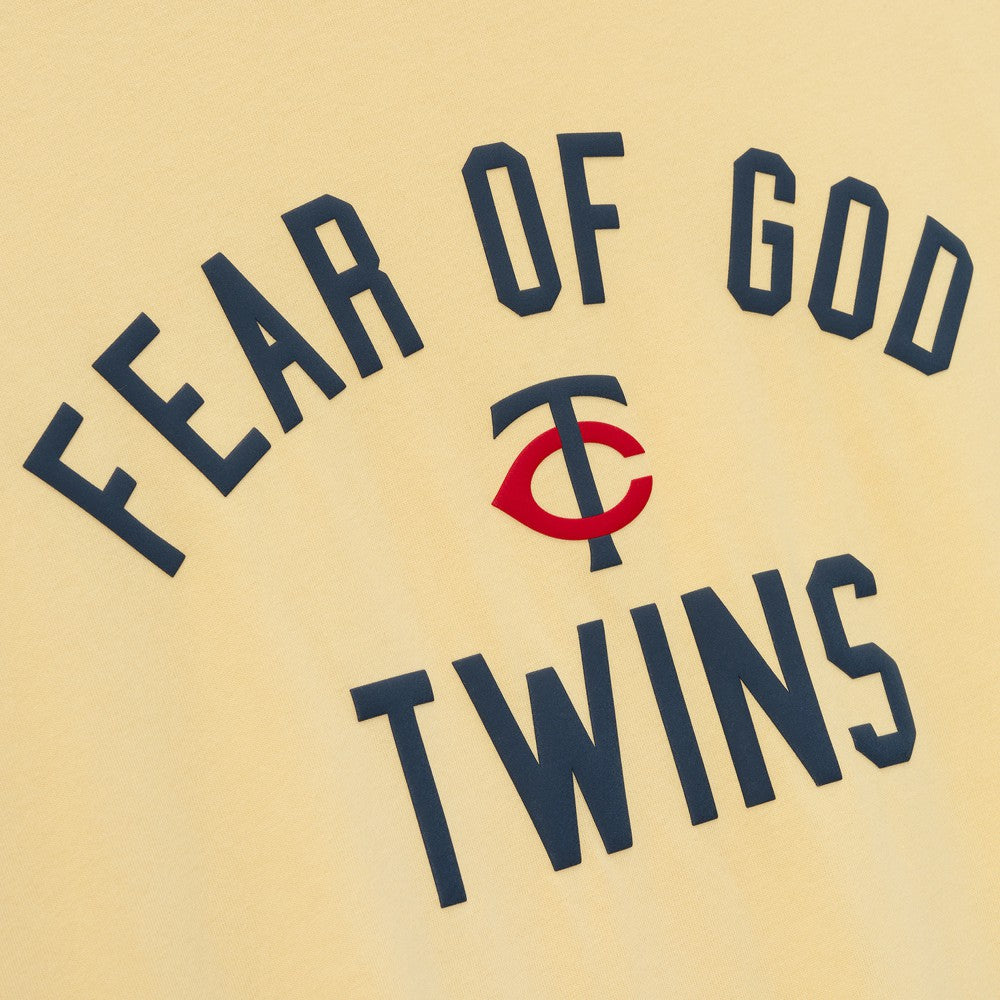 Minnesota Twins Fear of God x MLB 90's Fit T-Shirt Yellow