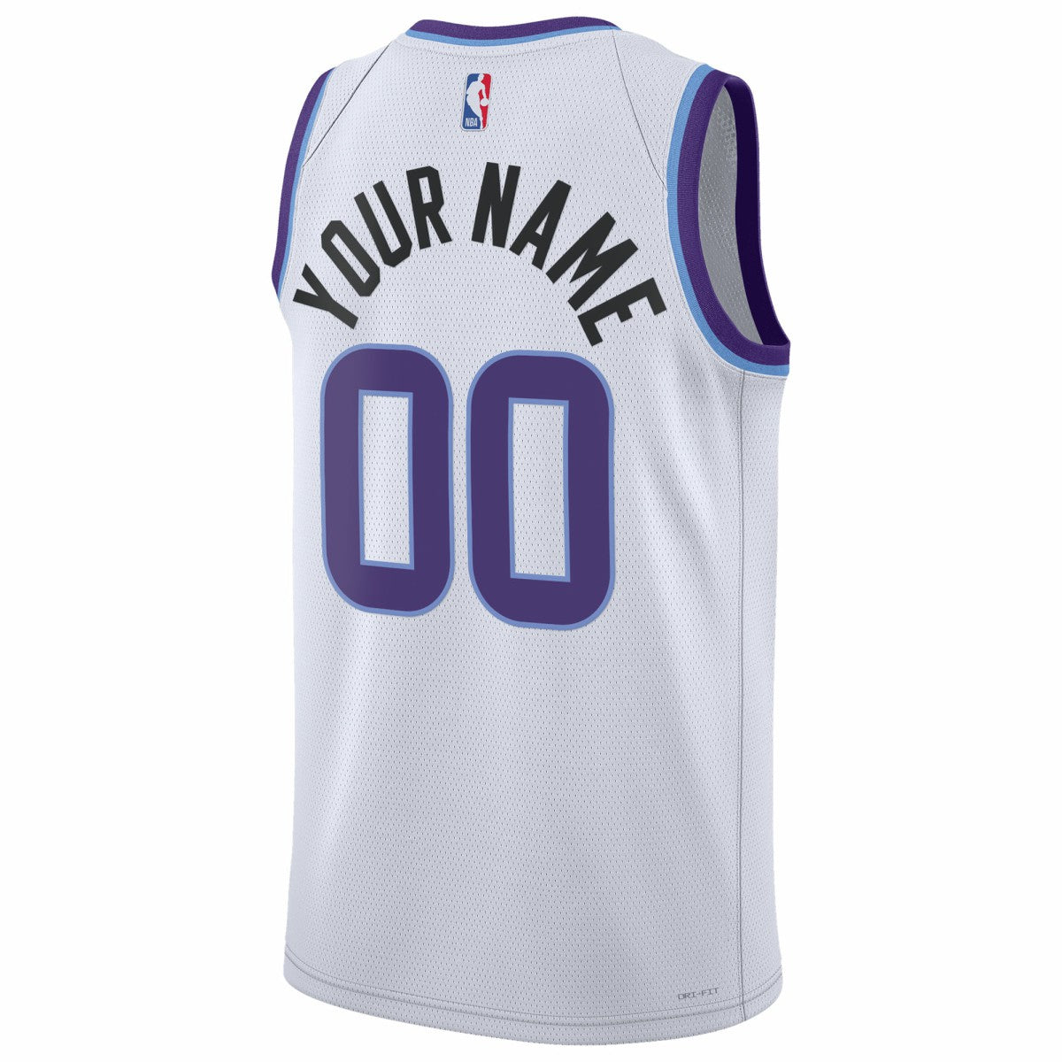 Utah Jazz Unisex Swingman Custom Jersey - Association Edition - White