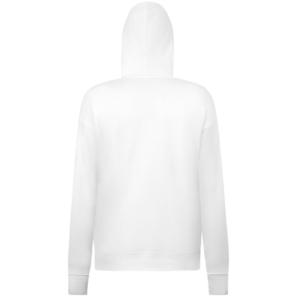 New York Mets Levelwear Women's Adorn Banner Arch Hoodie White
