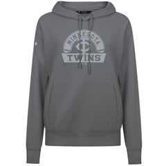 Minnesota Twins Levelwear Women's Adorn Banner Arch Hoodie Stone