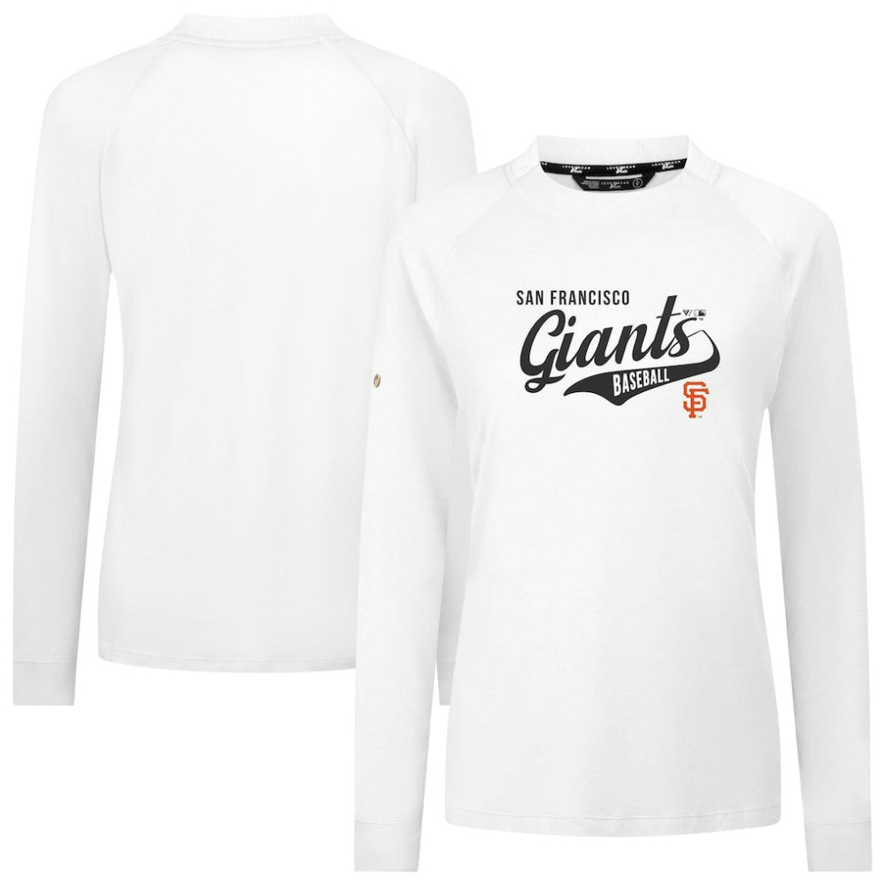 San Francisco Giants Levelwear Women's Slender Glide T-Shirt White