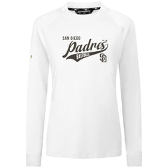 San Diego Padres Levelwear Women's Slender Glide T-Shirt White