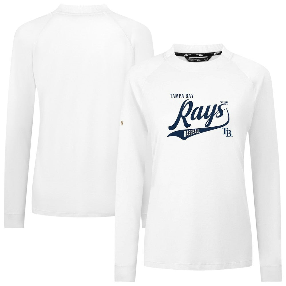Tampa Bay Rays Levelwear Women's Slender Glide T-Shirt White