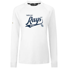 Tampa Bay Rays Levelwear Women's Slender Glide T-Shirt White