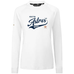 Houston Astros Levelwear Women's Slender Glide T-Shirt White