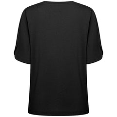 San Diego Padres Levelwear Women's Bloom Sizzle T-Shirt Black