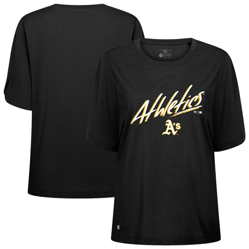 Athletics Levelwear Women's Bloom Sizzle T-Shirt Black
