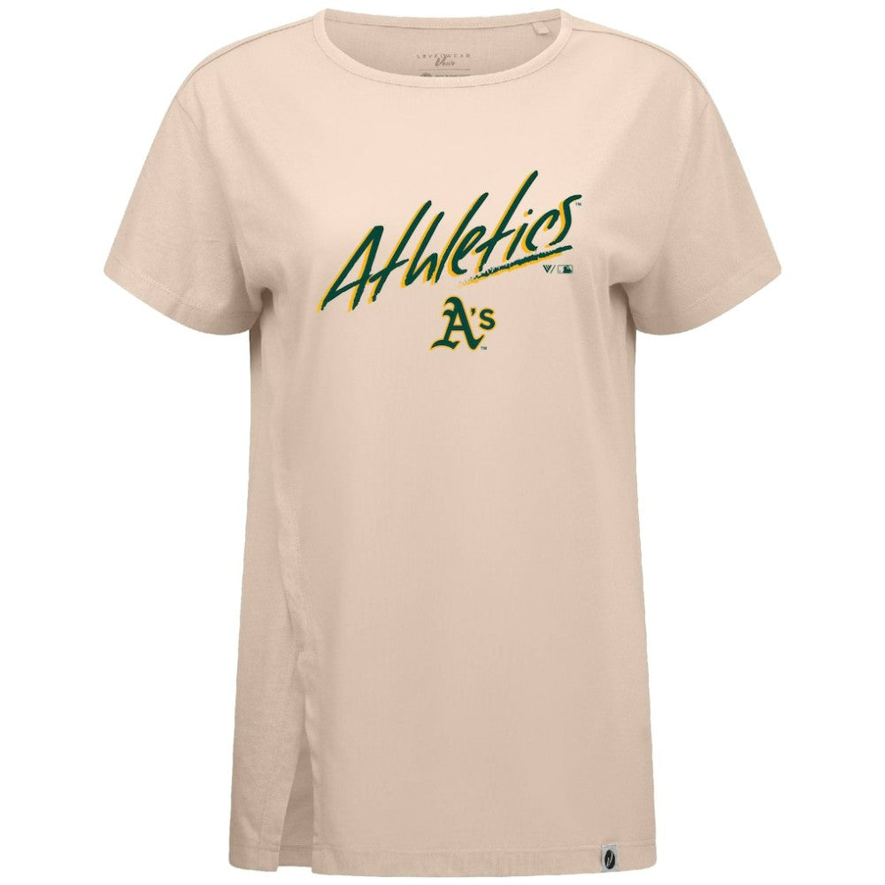 Athletics Levelwear Women's Influx Sizzle T-Shirt Khaki