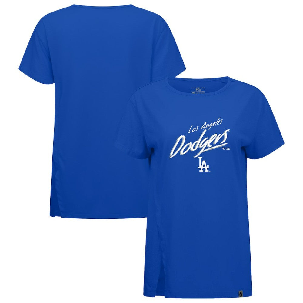 Los Angeles Dodgers Levelwear Women's Influx Sizzle T-Shirt Royal
