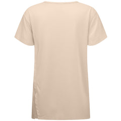 Cincinnati Reds Levelwear Women's Influx Sizzle T-Shirt Khaki