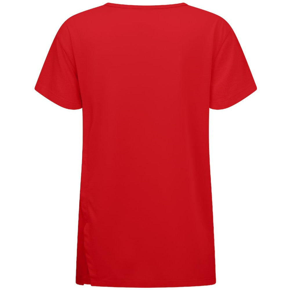 Cleveland Guardians Levelwear Women's Influx Sizzle T-Shirt Red