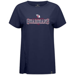 Cleveland Guardians Levelwear Women's Influx Journey T-Shirt Navy