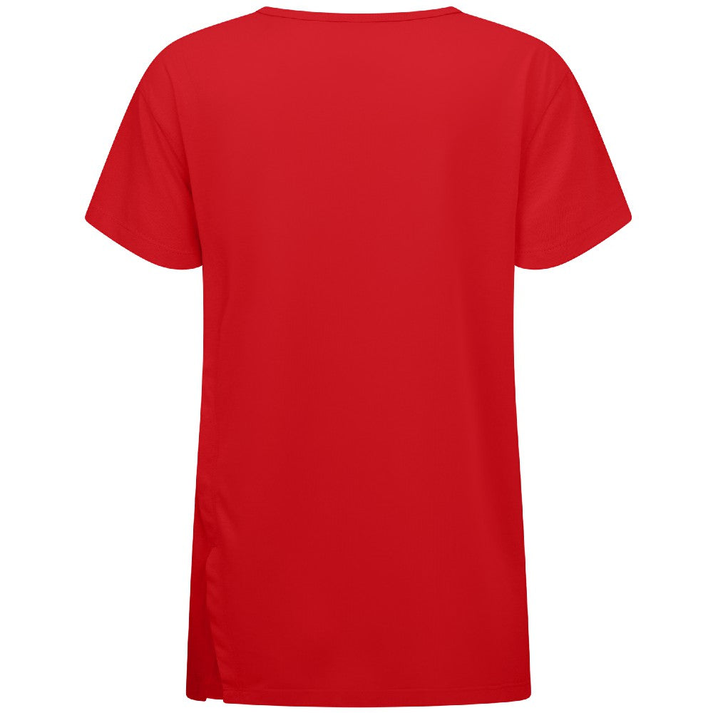 Cincinnati Reds Levelwear Women's Influx Journey T-Shirt Red