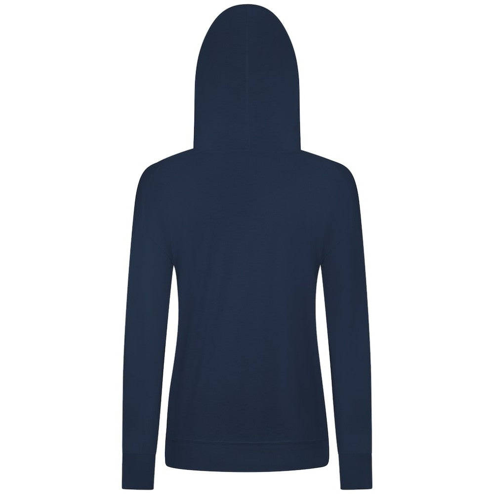 Tampa Bay Rays Levelwear Women's Relay Banner Arch Long Sleeve T-Shirt Hoodie Navy
