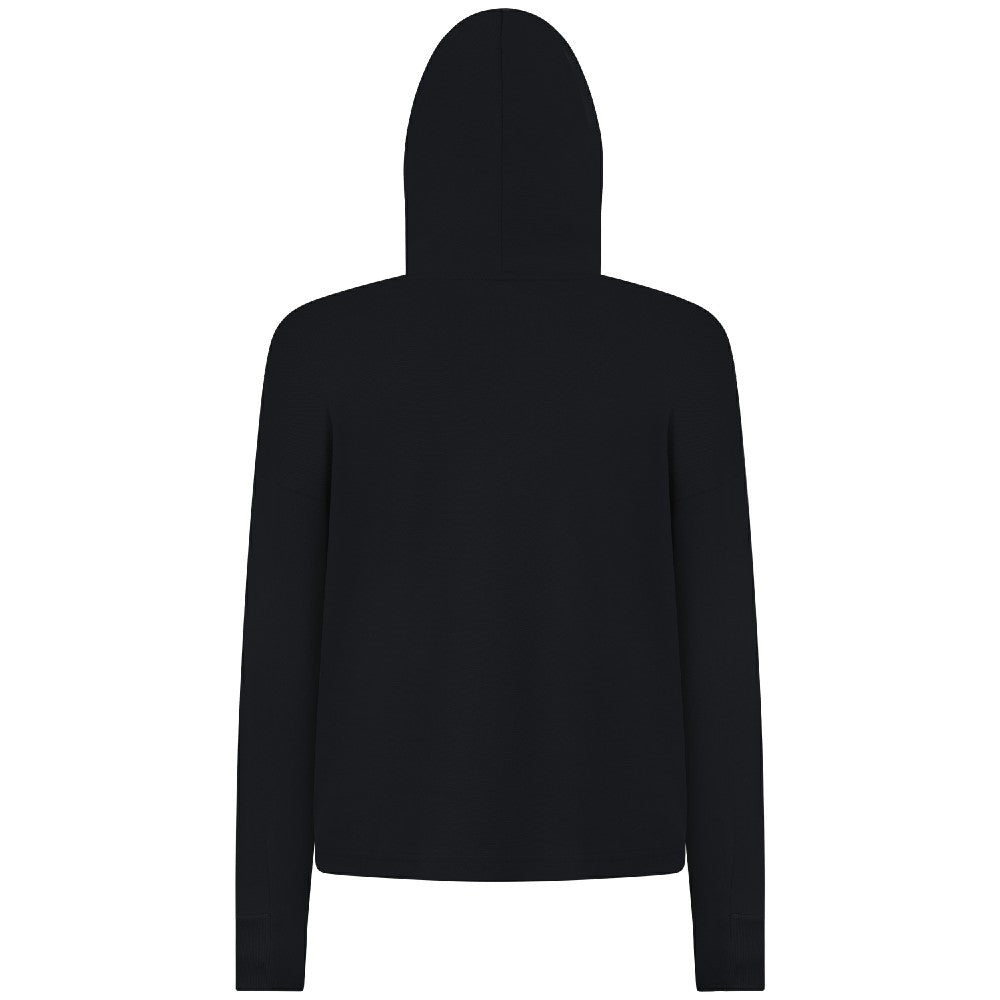 Miami Marlins Levelwear Women's Sweet Sizzle Tri-Blend Hoodie Black