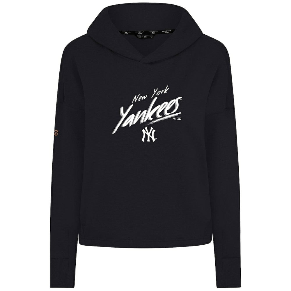 New York Yankees Levelwear Women's Sweet Sizzle Tri-Blend Hoodie Black