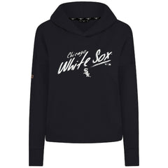 Chicago White Sox Levelwear Women's Sweet Sizzle Tri-Blend Hoodie Black