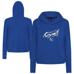 Kansas City Royals Levelwear Women's Sweet Sizzle Tri-Blend Hoodie Royal