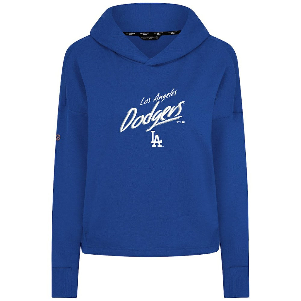 Los Angeles Dodgers Levelwear Women's Sweet Sizzle Tri-Blend Hoodie Royal