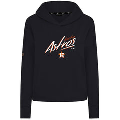 Houston Astros Levelwear Women's Sweet Sizzle Tri-Blend Hoodie Black