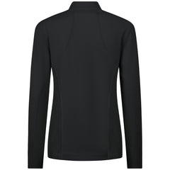 Cleveland Guardians Levelwear Women's Upright Insignia 2.0 Quarter-Zip Tri-Blend Top Black