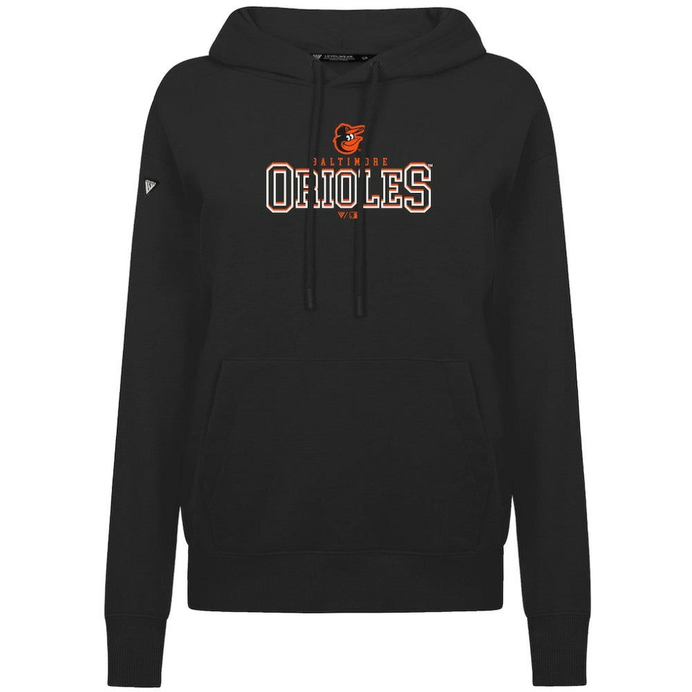 Baltimore Orioles Levelwear Women's Adorn Journey Hoodie Black