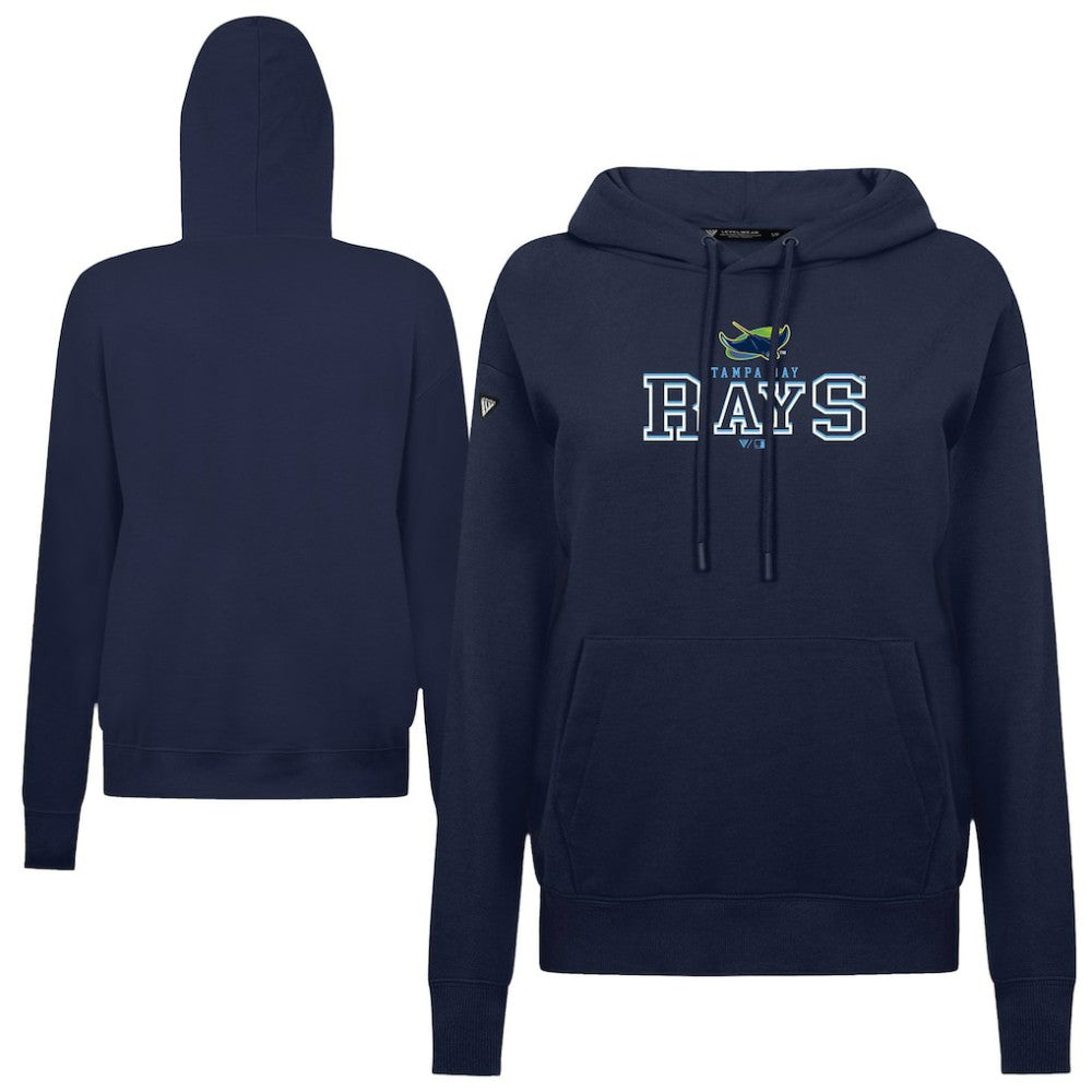 Tampa Bay Rays Levelwear Women's Adorn Journey Hoodie Navy