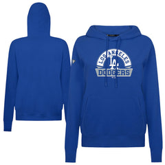 Los Angeles Dodgers Levelwear Women's Adorn Banner Arch Hoodie Royal