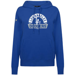 Los Angeles Dodgers Levelwear Women's Adorn Banner Arch Hoodie Royal