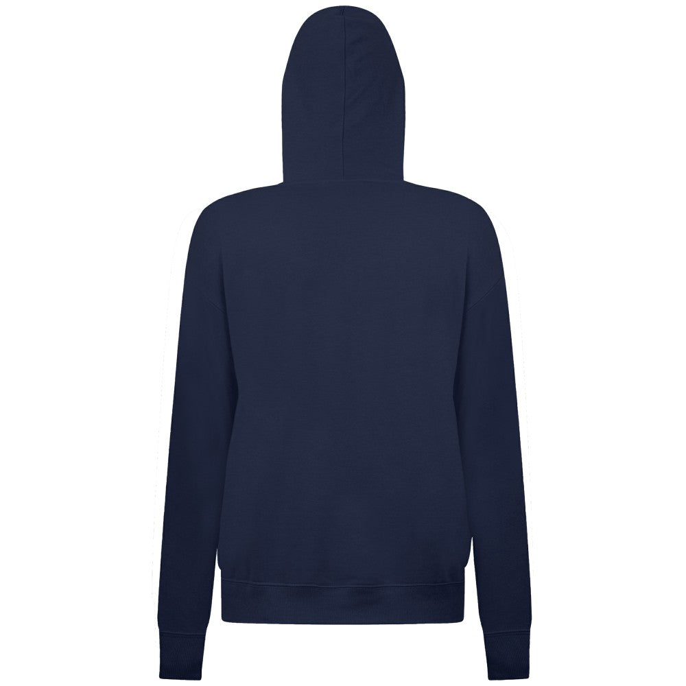 Milwaukee Brewers Levelwear Women's Adorn Banner Arch Hoodie Navy