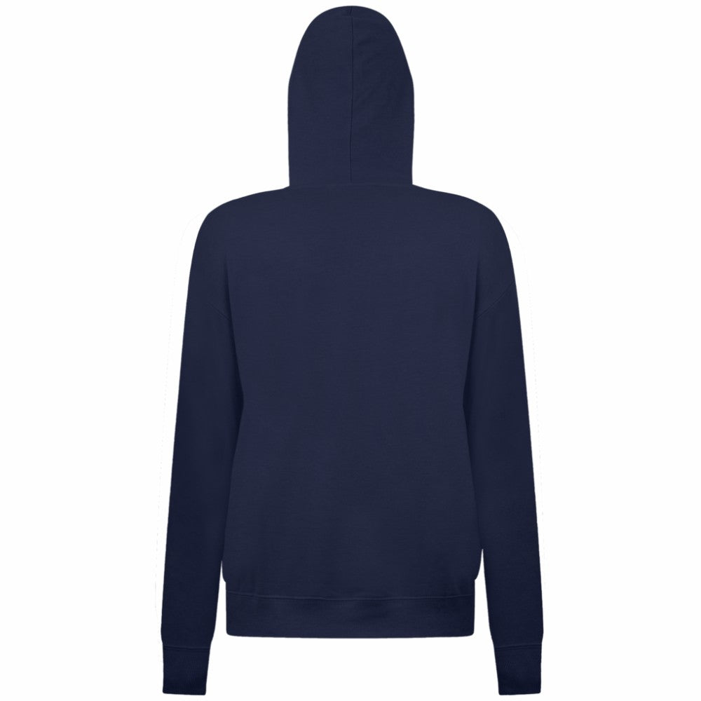 New York Yankees Levelwear Women's Adorn Banner Arch Hoodie Navy