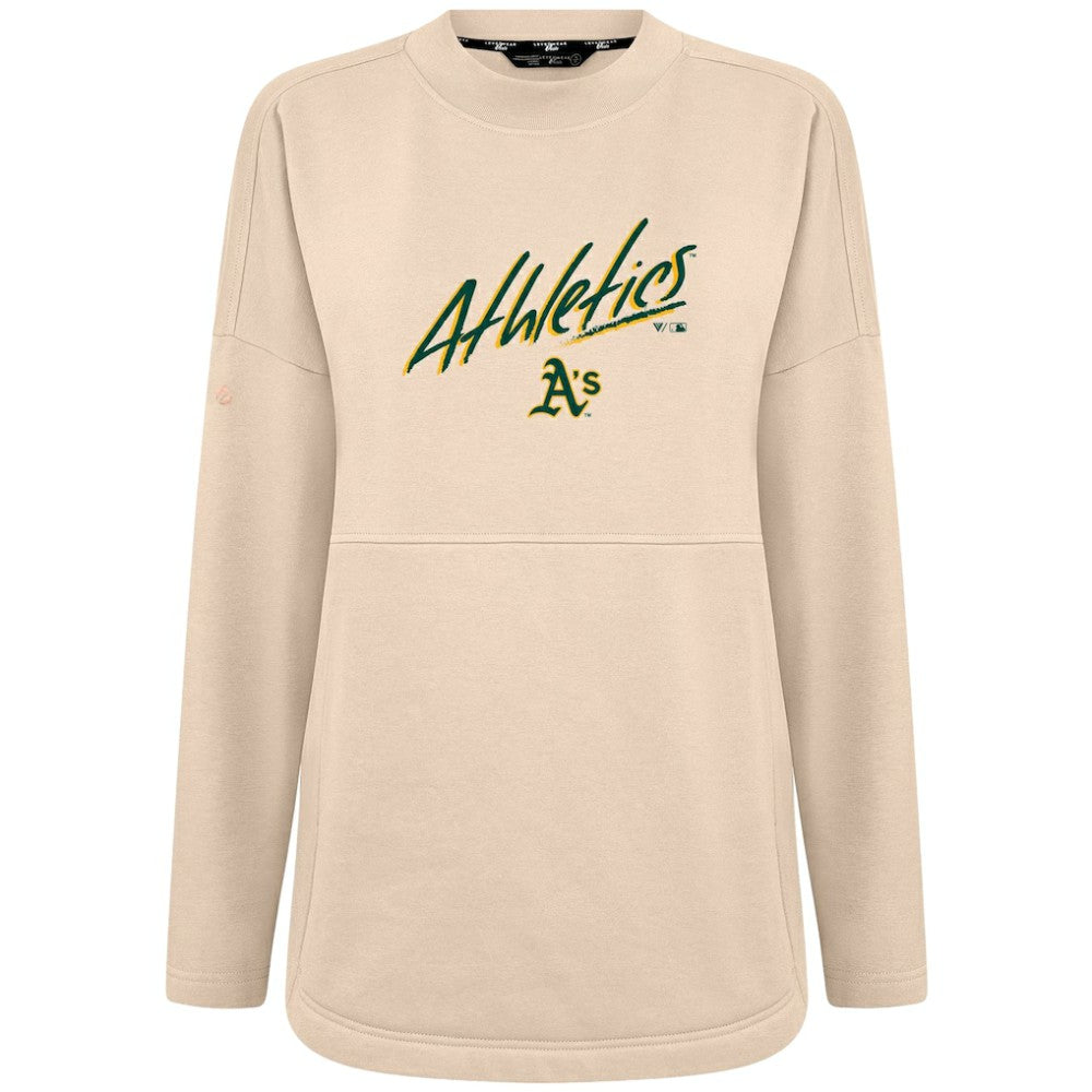 Athletics Levelwear Women's Oversized Beaudry Sizzle Top Khaki