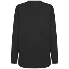 Milwaukee Brewers Levelwear Women's Oversized Beaudry Sizzle Top Black