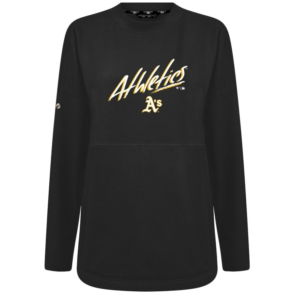 Athletics Levelwear Women's Oversized Beaudry Sizzle Top Black