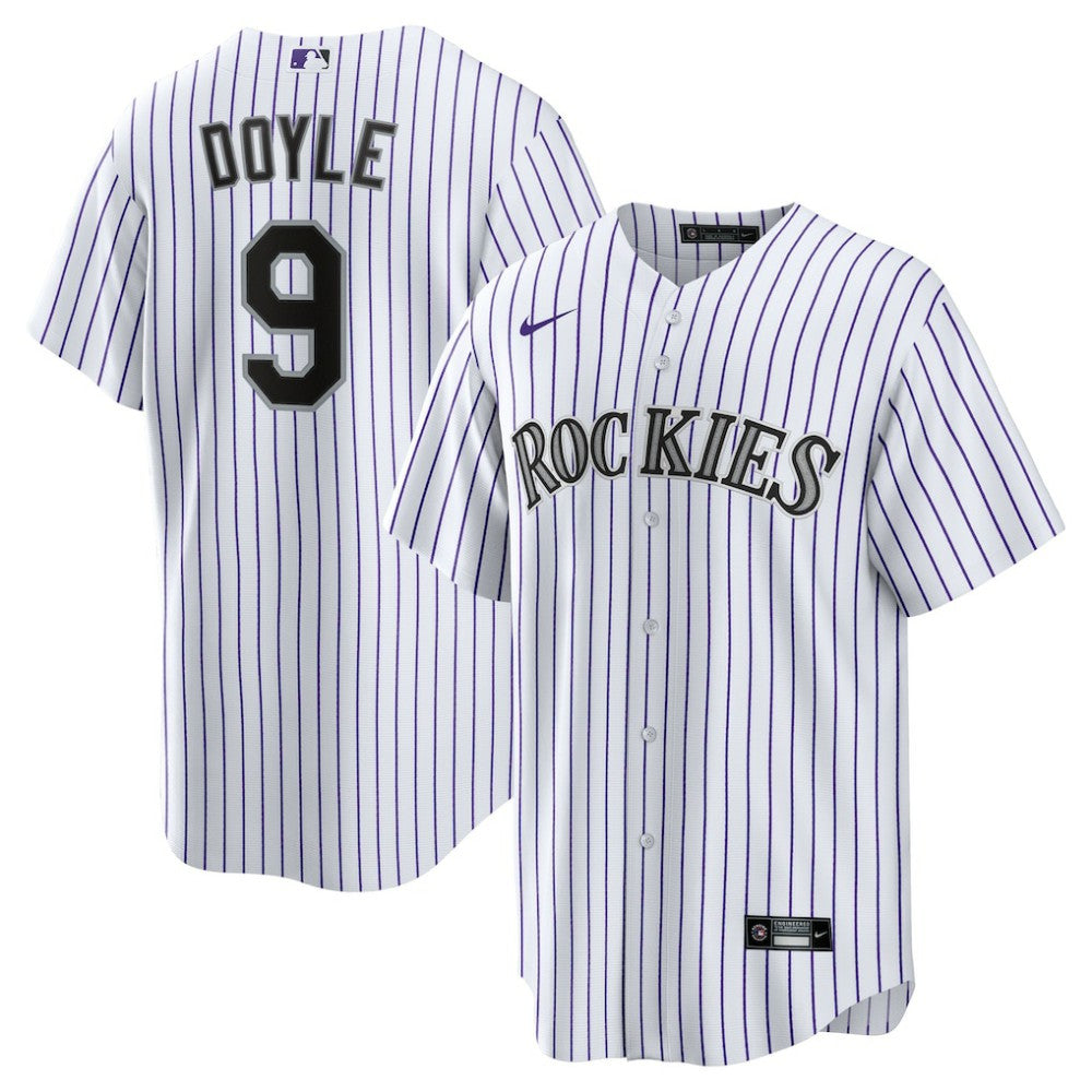 Brenton Doyle Colorado Rockies  Youth Home Replica Jersey White | Nike