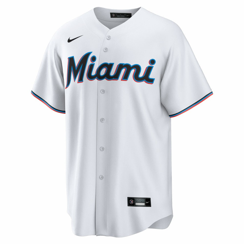 Kyle Stowers Miami Marlins  Youth Home Replica Jersey White | Nike