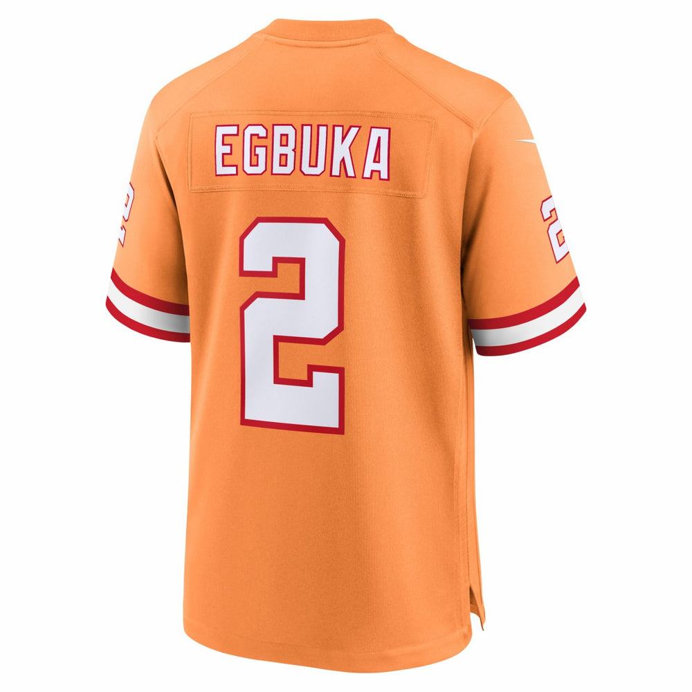 Emeka Egbuka Tampa Bay Buccaneers Alternate 2 Game Jersey - Creamsicle