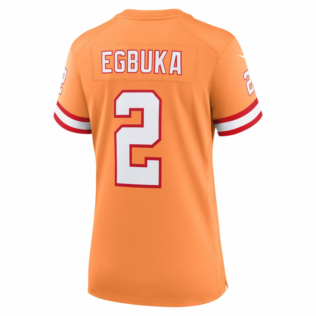 Emeka Egbuka Tampa Bay Buccaneers Women's Alternate 2 Game Jersey - Creamsicle