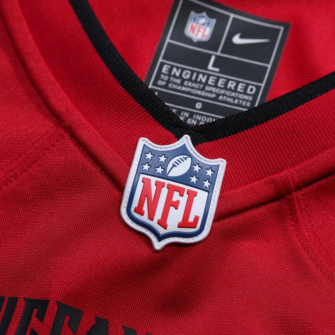 Emeka Egbuka Tampa Bay Buccaneers Team 50th Season Game Jersey - Red
